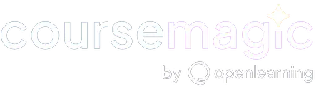 Logo of CourseMagic White